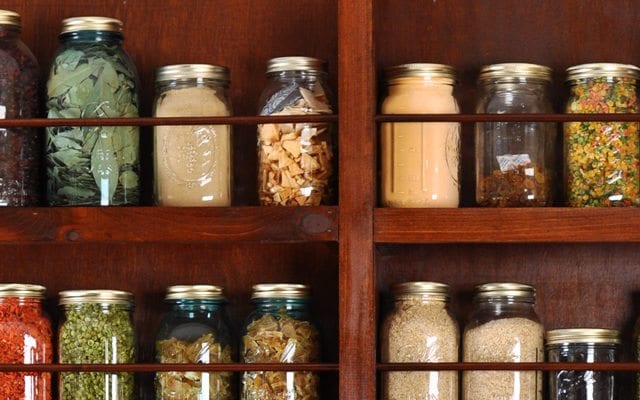 Image of Dehydrated Food Storage Shelves